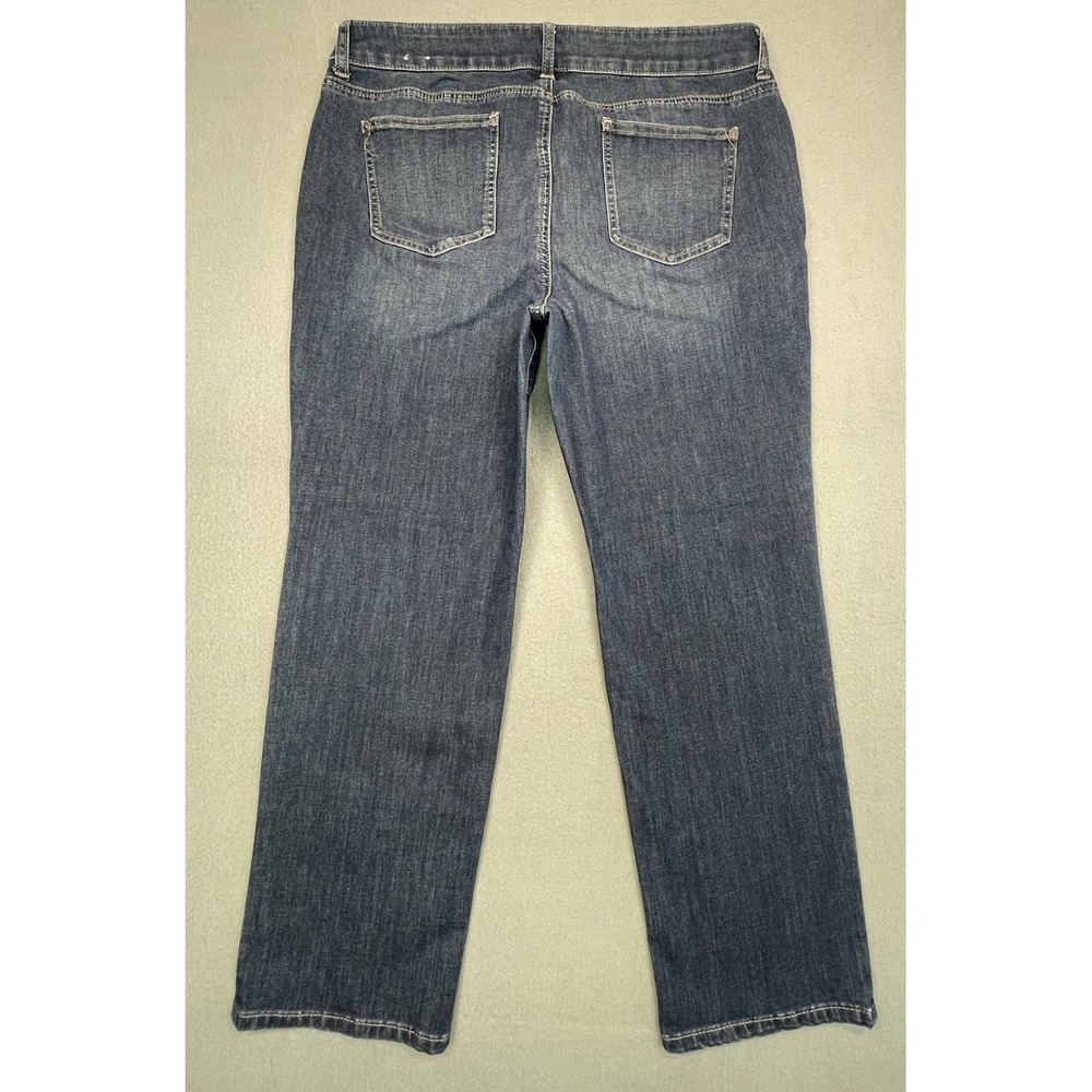 Chico's Straight Leg Jeans Sz 2.5s US 17x27 NEW - Picture 8 of 8